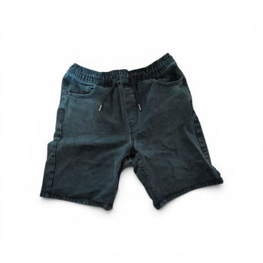 Black Denim Shorts