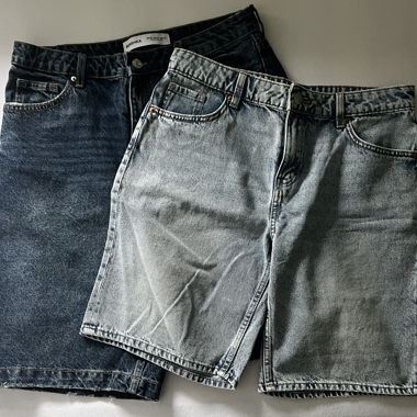 Shorts in denim