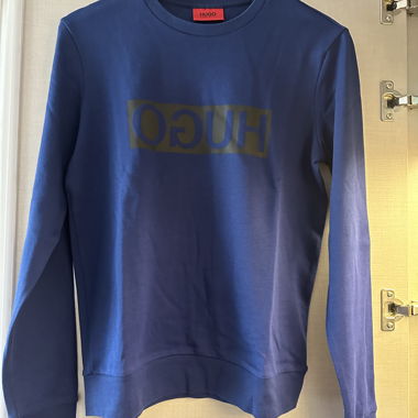 Maglione blu Hugo Boss