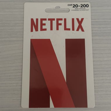 20 CHF Netflix Gift Card