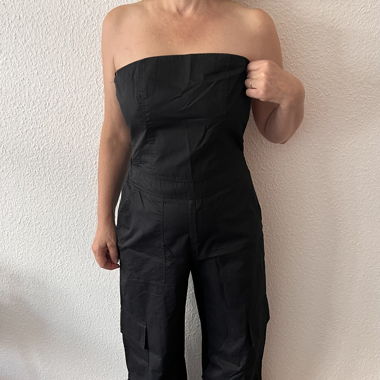 Combinaison jeans noire 