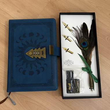 Tagebuch mit Füller