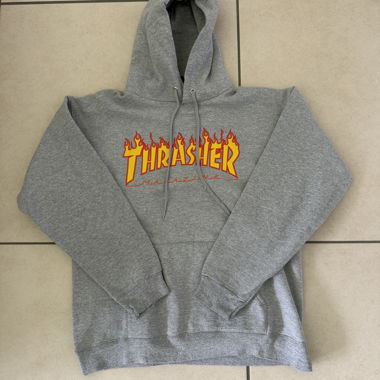 Felpa Thrasher grigia