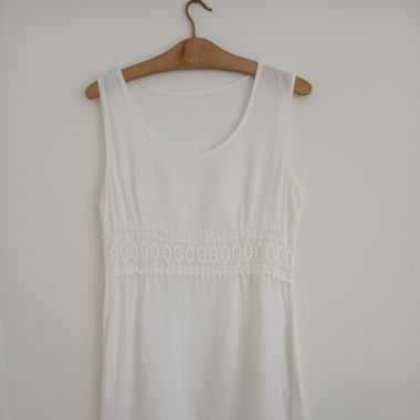 Linen Summer Dress Italian XL