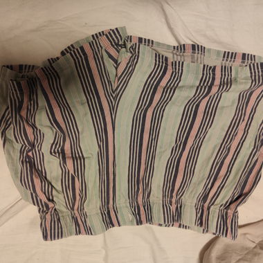 Shorts a righe di ellen amber taglia S