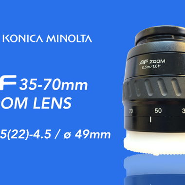 Minolta Zoom AF 35-70 1:3.5-4.5 Minolta/Sony DSLR