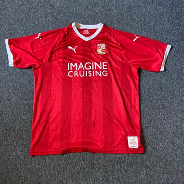 Maglia Vintage Rossa Swindon Town FC Puma – Y2K