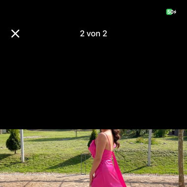 Pinkes Abendkleid
