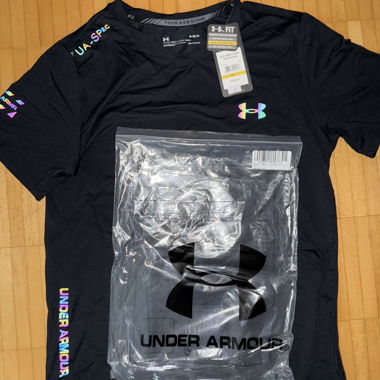 TEE-SHIRT Under Armour de sport noir 