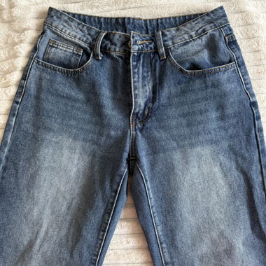 Blue Jeans in Used Look