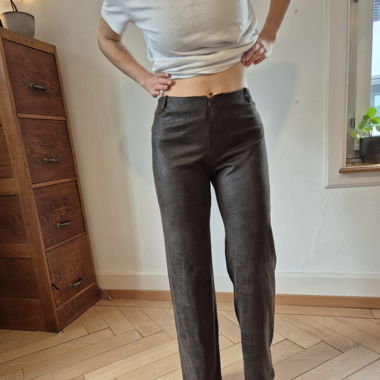 Pantalon en cuir