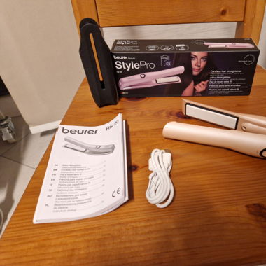 Fer à lisser mini avec batterie - Beurer HS 20