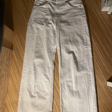 Weisse Jeans straight