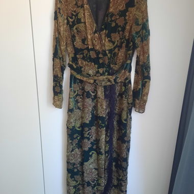 Abito avvolgente Zara Paisley