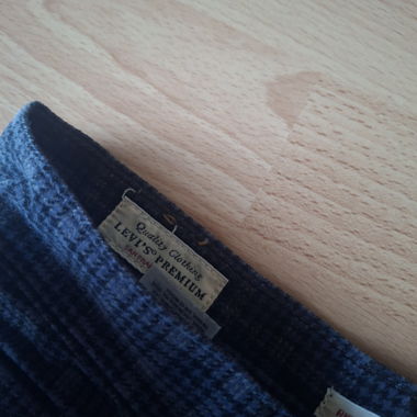 Levi's Karierte Straight-Hose