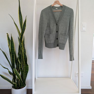 Cardigan Alpaka wolle Merino, Gr. XS (gross)