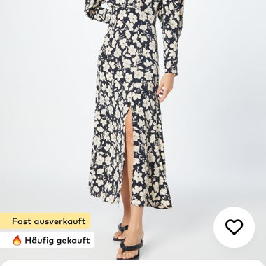 Oasis Blumen Kleid wie Neu, M