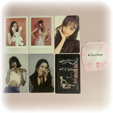 misc blackpink album photocards