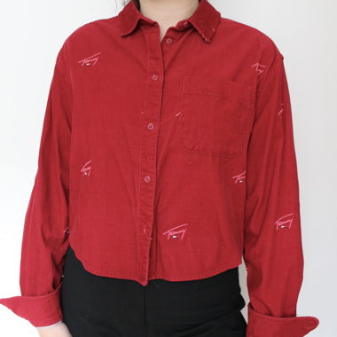 Chemise en Corde Rouge
