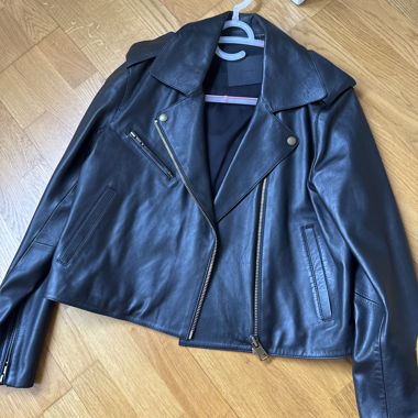 Ledern Jacke von Massimo Dutti 