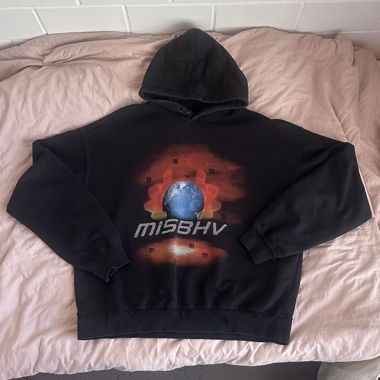 Misbhv - globe Crystals Hoodie