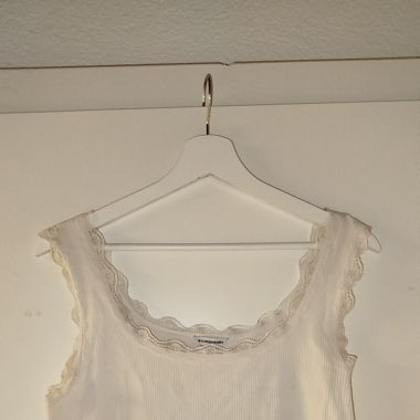 Spitzen-Crop-Top