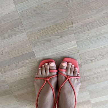 Matt&nat vegan coral heels 36