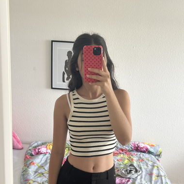 Gestreiftes H&M Crop Top