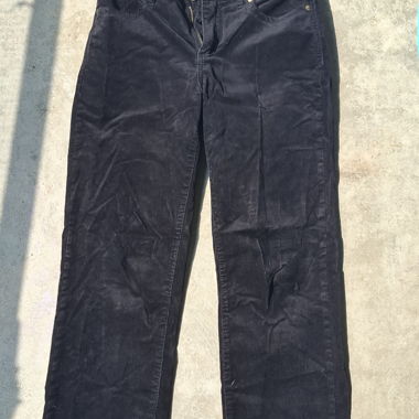 pantalon velour côtelé 