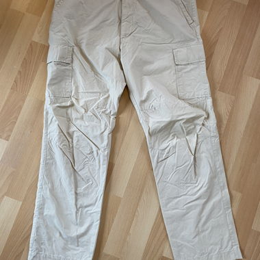 Pantalon cargo beige