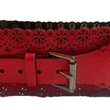 Talbot Sonsoe Roter Ledergürtel – IT 42