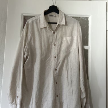 Beige Polka Dot Shirt