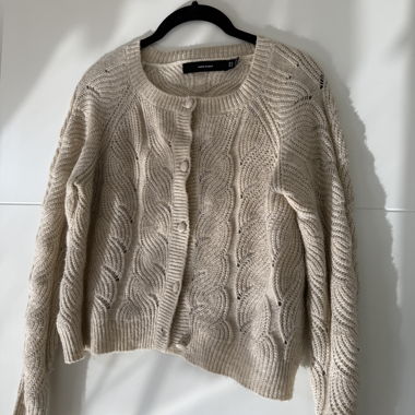 Vero Moda Strickjacke beige XS