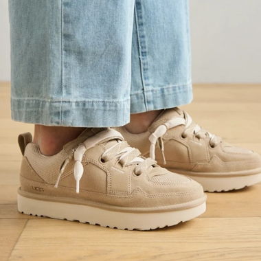 UGG LOWMEL - Baskets basses - mustard seed
