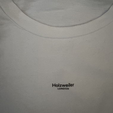 Holzweiler T-Shirt weiss