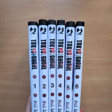 Manga - Tokyo Ghoul volumes 1-6 ITA