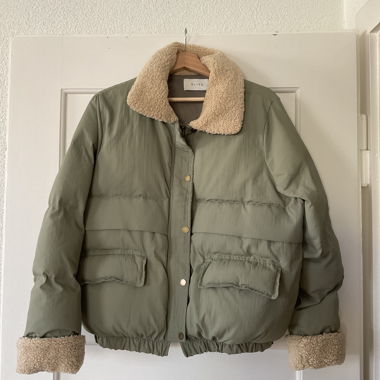 Giacca bomber accogliente