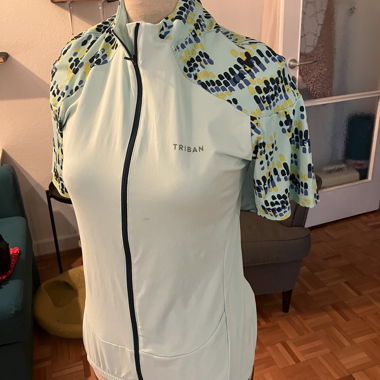 Veste vélo manches courtes