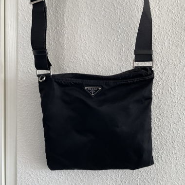Borsa Prada Nylon CrossBag nera