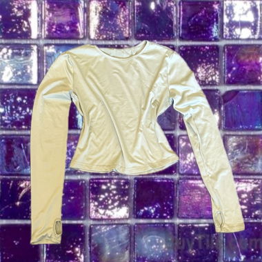 Light Green Long-Sleeve Top