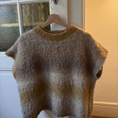 Ärmelloser Zara-Pullover Grösse L