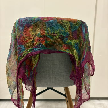 Colorful Mesh Scarf