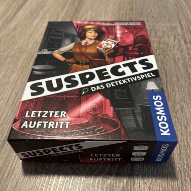 Suspects, Das Detektivspiel