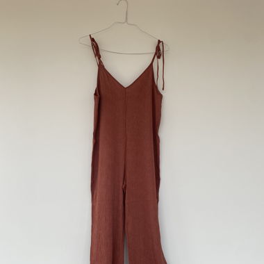 Sommer Jumpsuit terracotta 