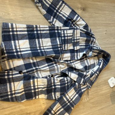 Blau/Weiss Jacke 