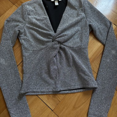 Top glitter di H&M