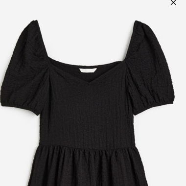 Kleid mit puffer ärmeln