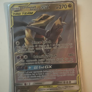 Garchomp & Giratina GX Card