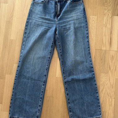 Jeans blu ampi Uniqlo