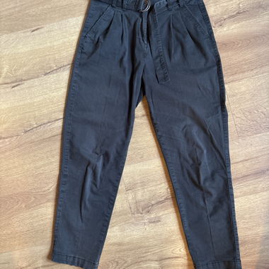 Paperbag Trousers with Belt